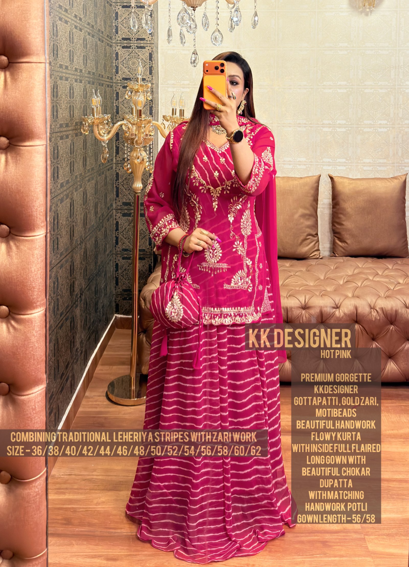 20 Days Prebooking traditional leheriya outfit