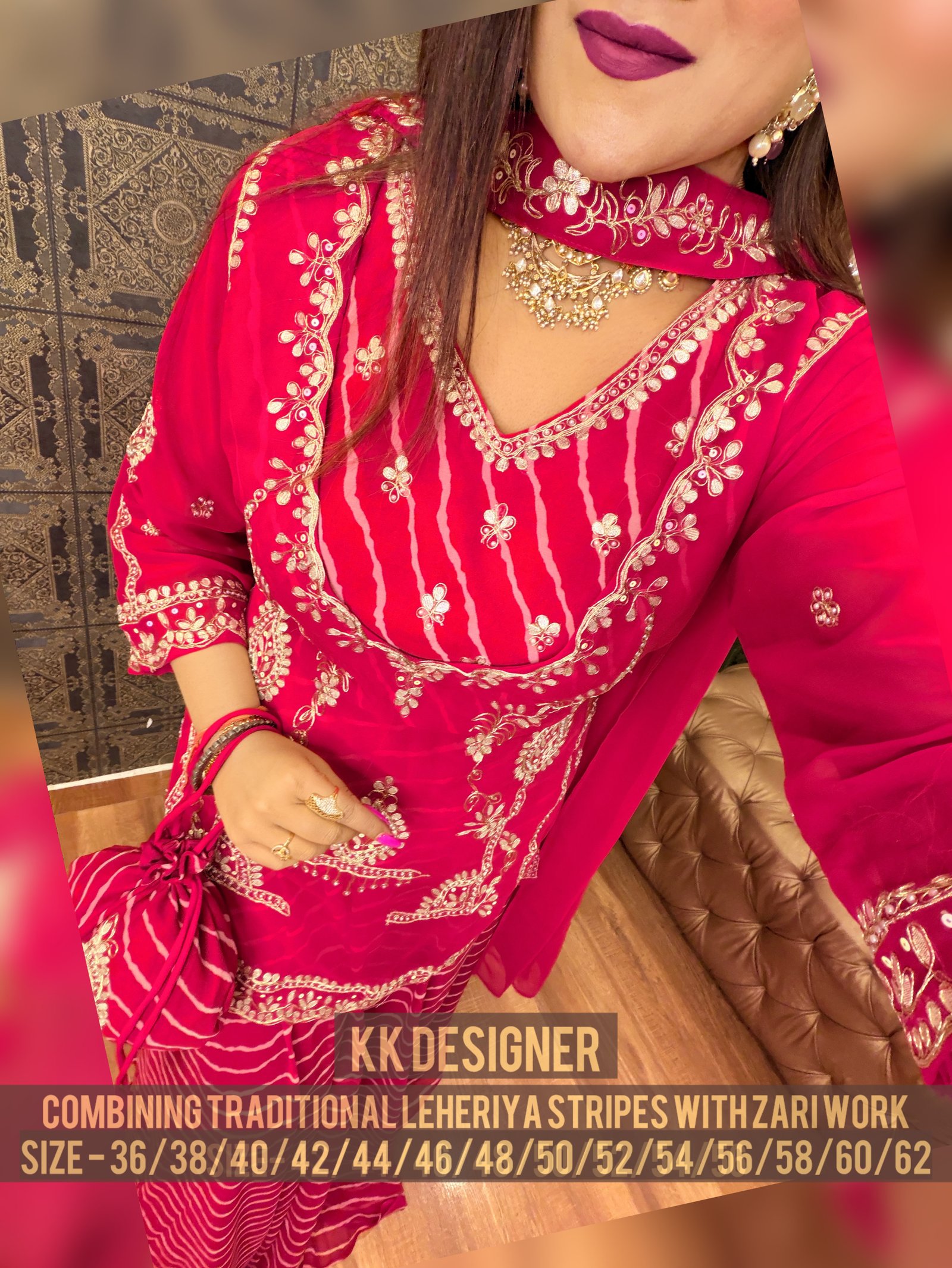 20 Days Prebooking traditional leheriya outfit thumbnail