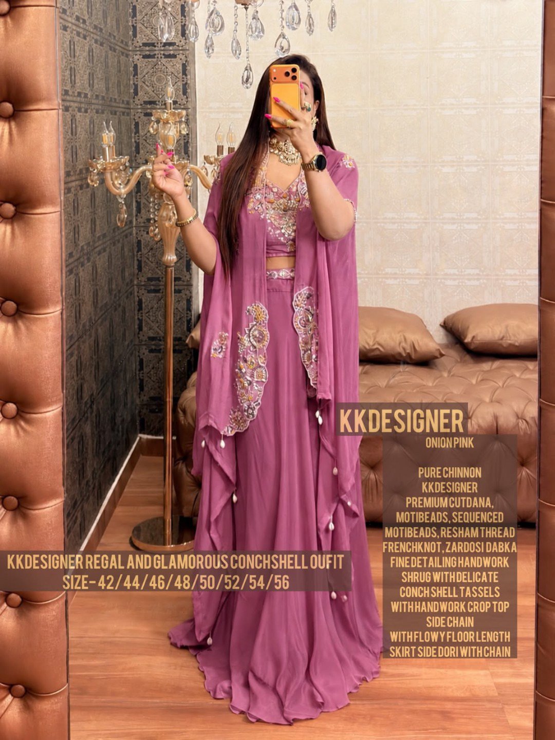 Regal And Glamorous Conchshell outfit