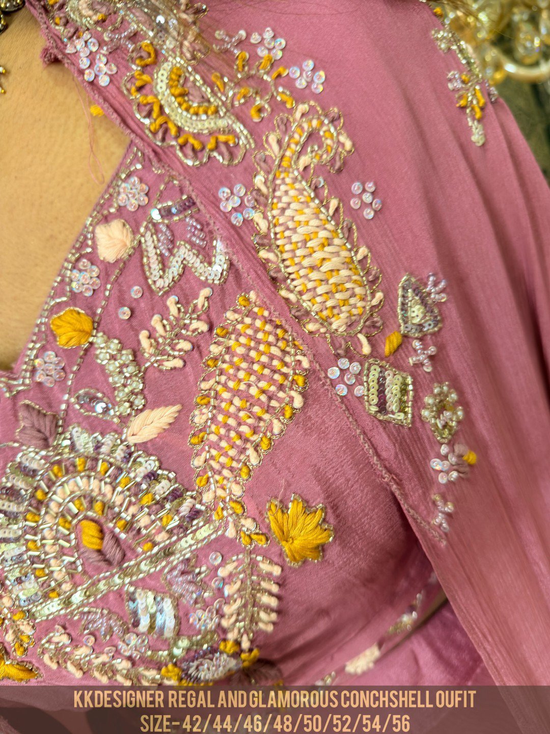 Regal And Glamorous Conchshell outfit alternate view