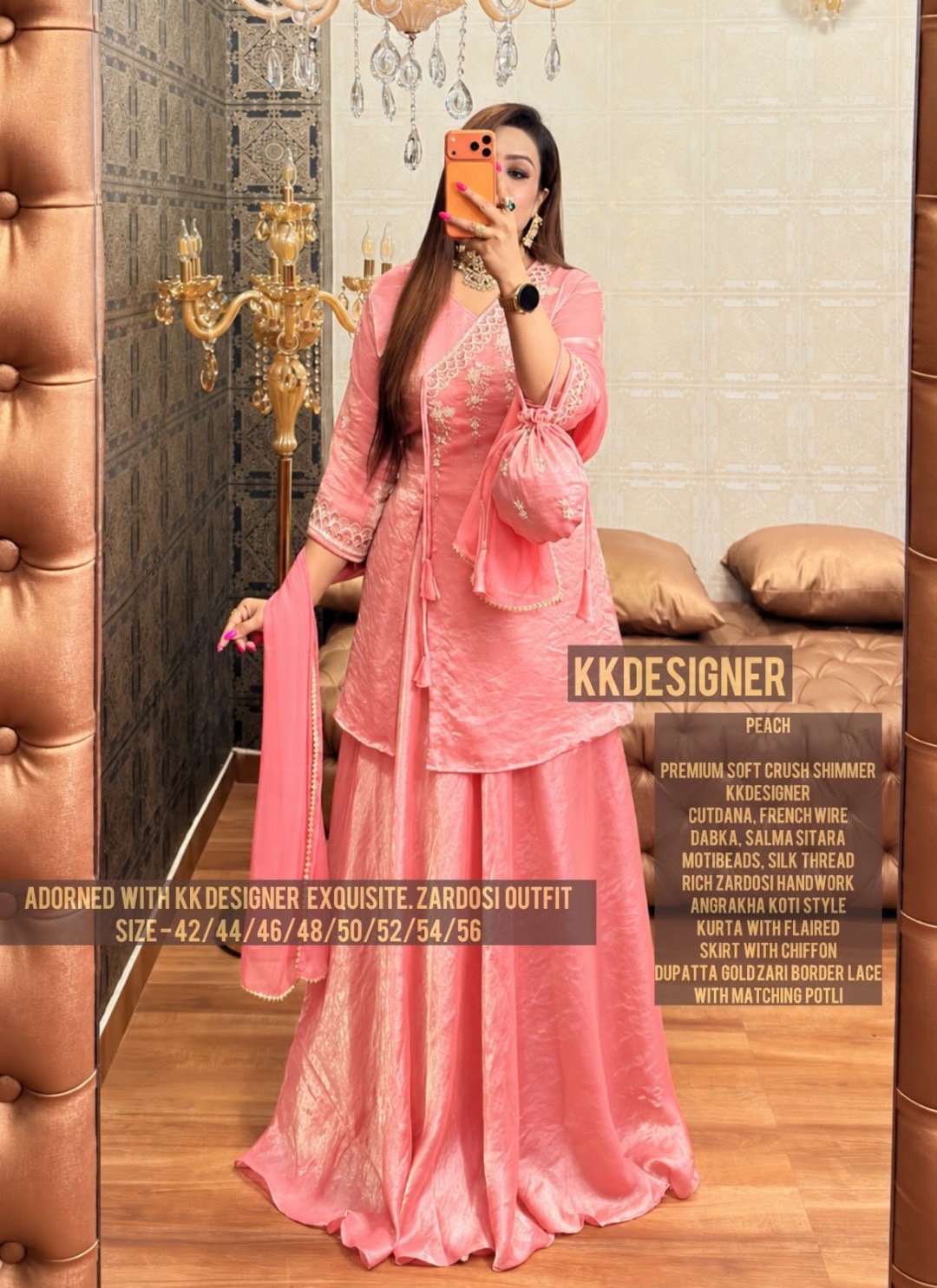 Adorned Exquisite Zardosi Outfit