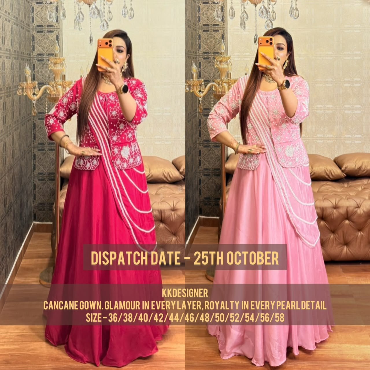 Dispatch Date- 25th October 2026 CANCAN Gown Outfit thumbnail
