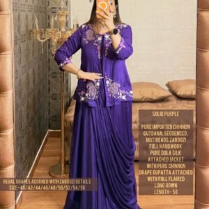 REGAL DRAPES ADDORNED