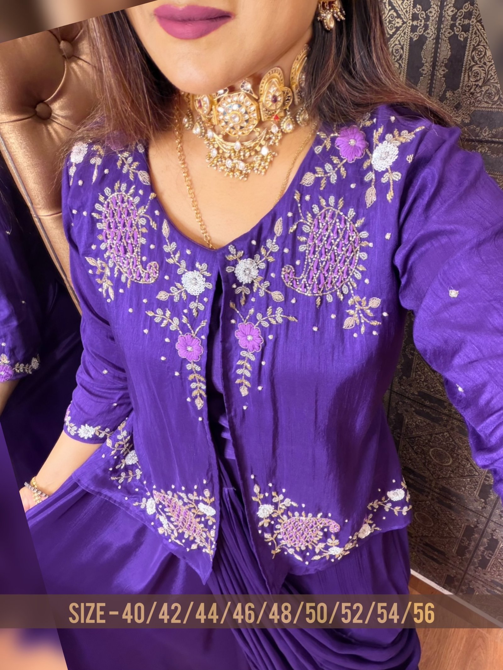 REGAL DRAPES ADDORNED